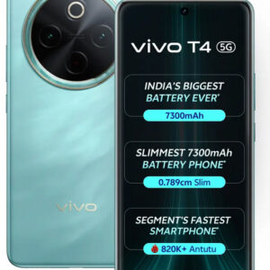 vivo T4 5G (Phantom Grey, 256 GB)  (8 GB RAM)